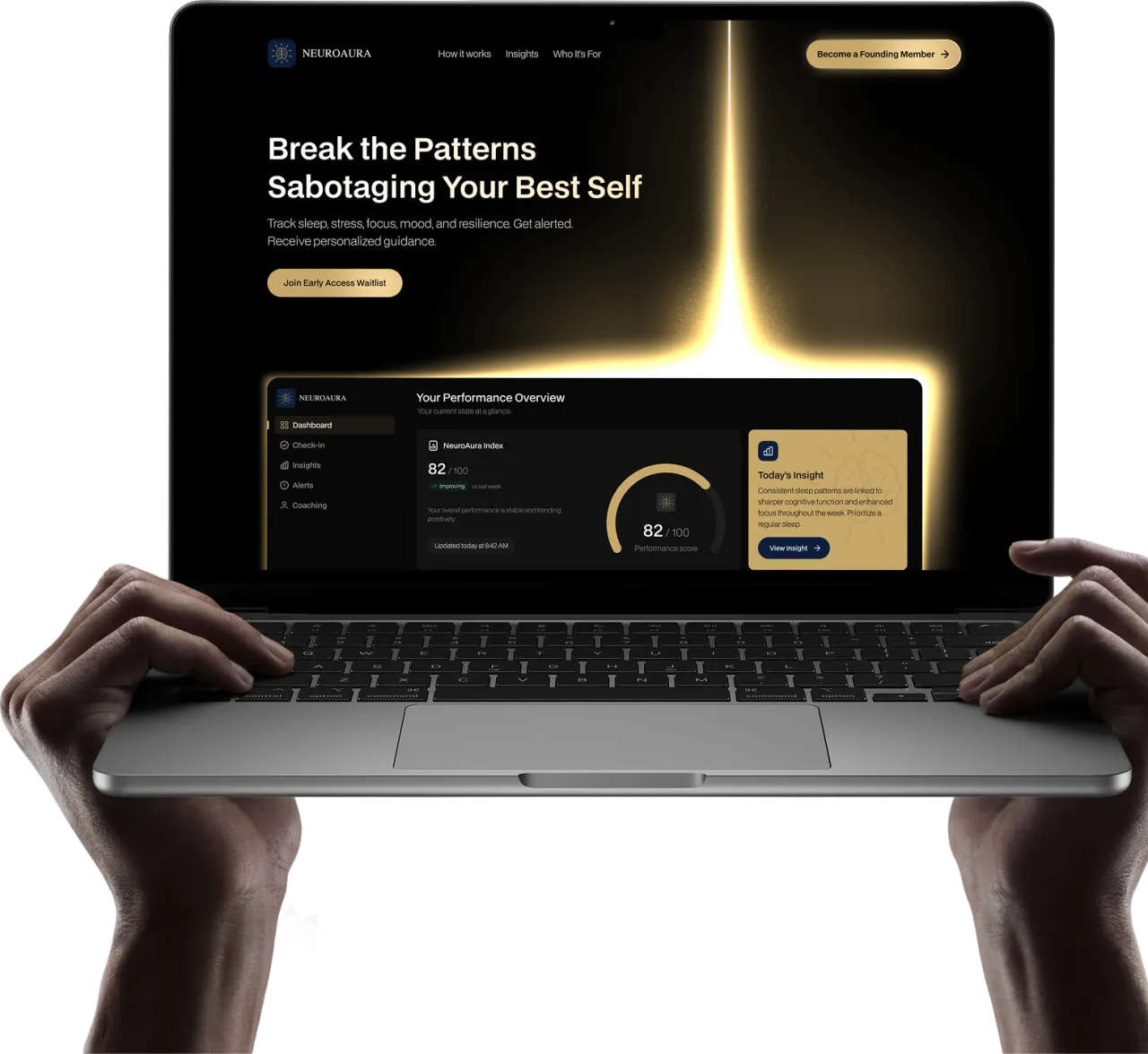 Web design mockup